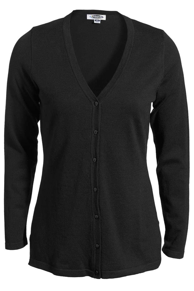 Women's Corporate Performance V-Neck Longer Cardigan