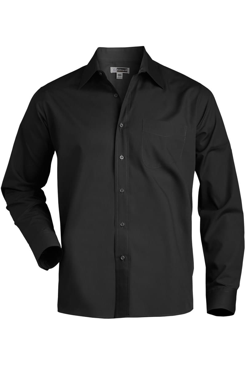 Men's Long Sleeve Value Broadcloth Shirt