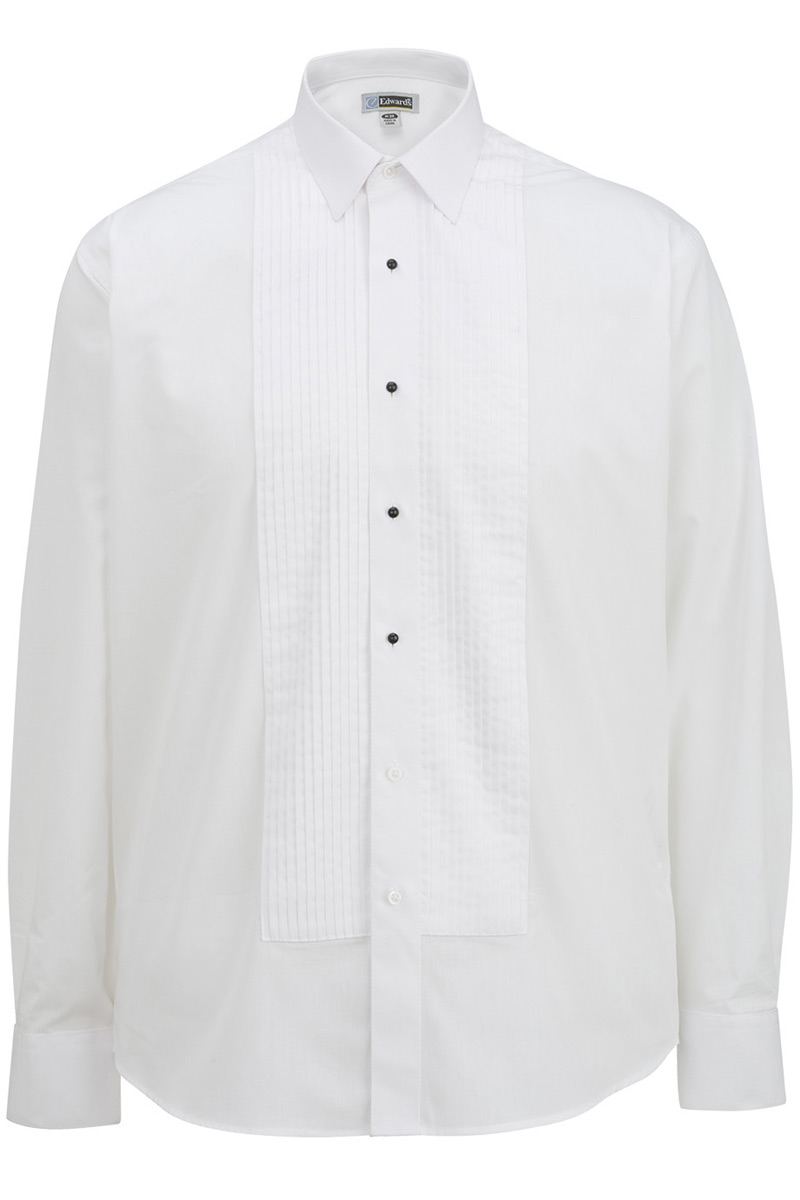 Men's Tuxedo Shirt 1/4 Pleat