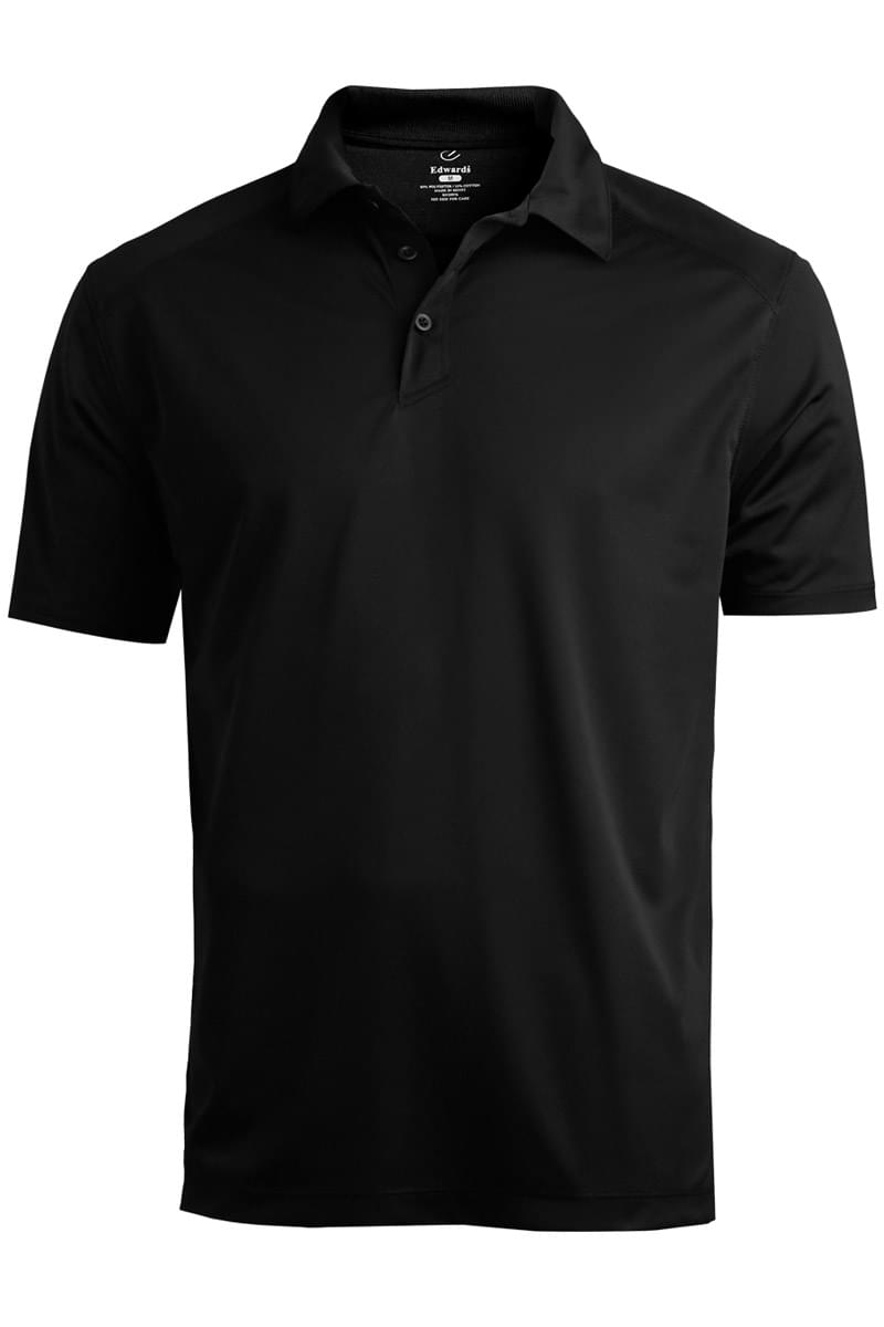 Men's Micro-Pique Polo With Self-Fabric Collar