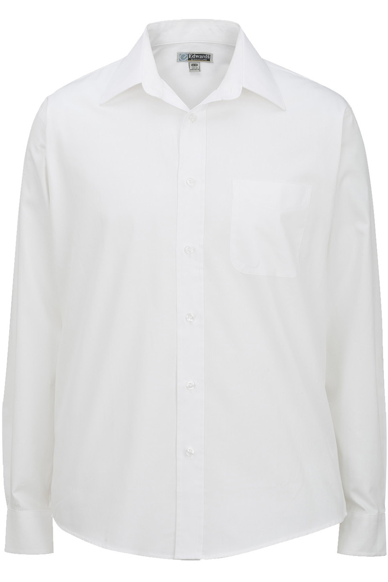 Men's Pinpoint Point Collar Oxford Shirt