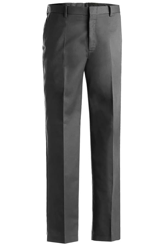 MEN'S BUSINESS CASUAL FLAT FRONT CHINO PANT
