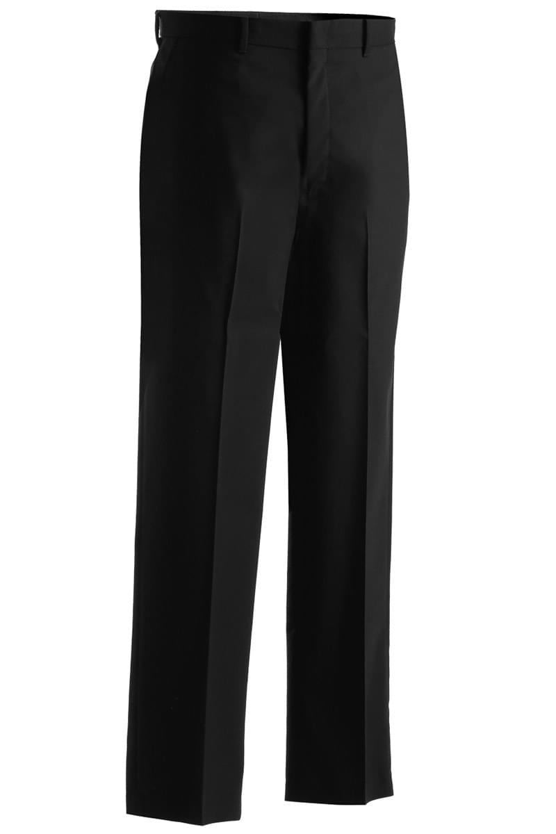 Men's Washable Wool Blend Flat Front Pant