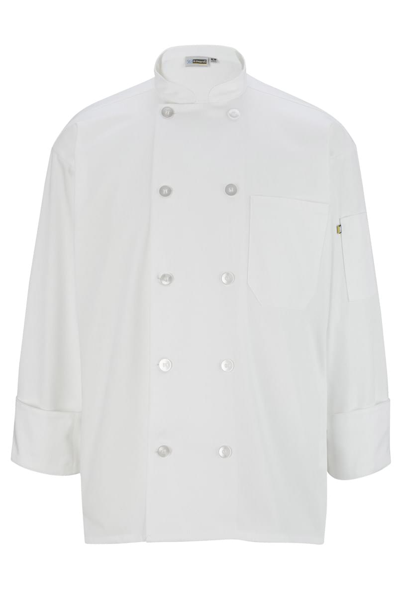 10 BUTTON LONG SLEEVE CHEF COAT