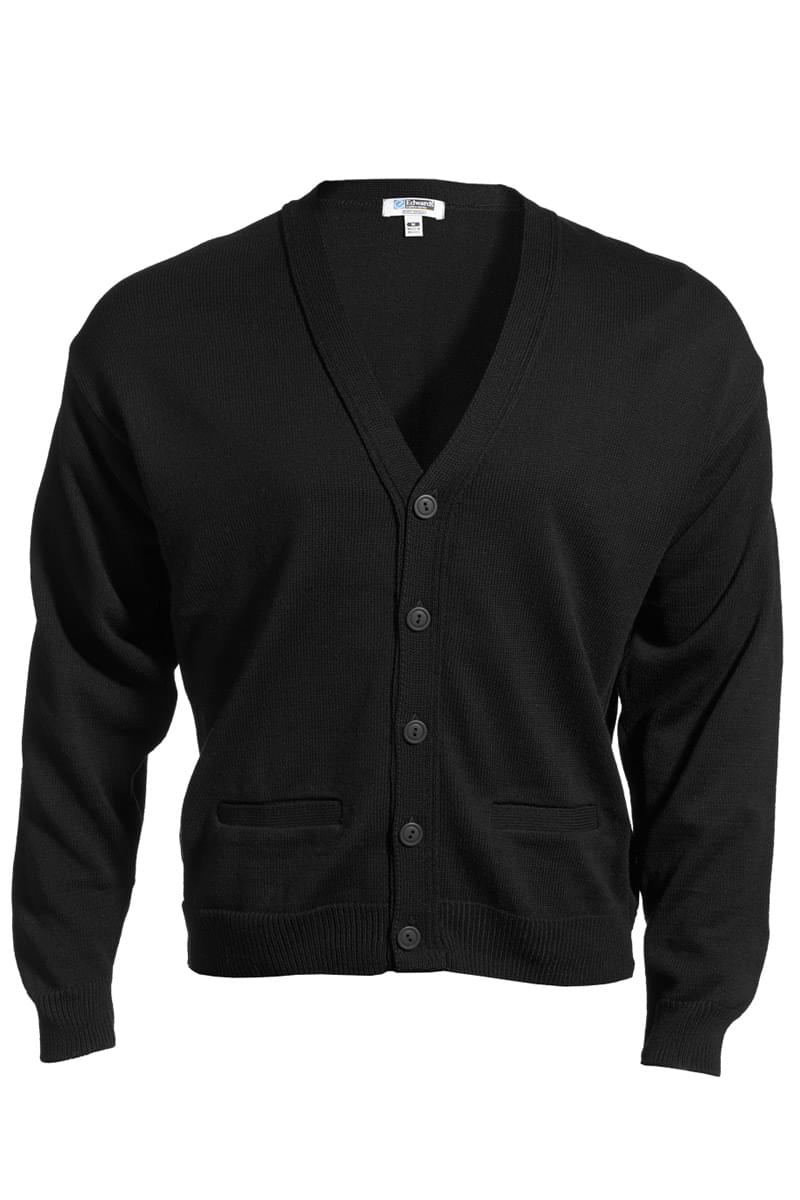 V-Neck Pocket Cardigan With Tuff-Pil Plus