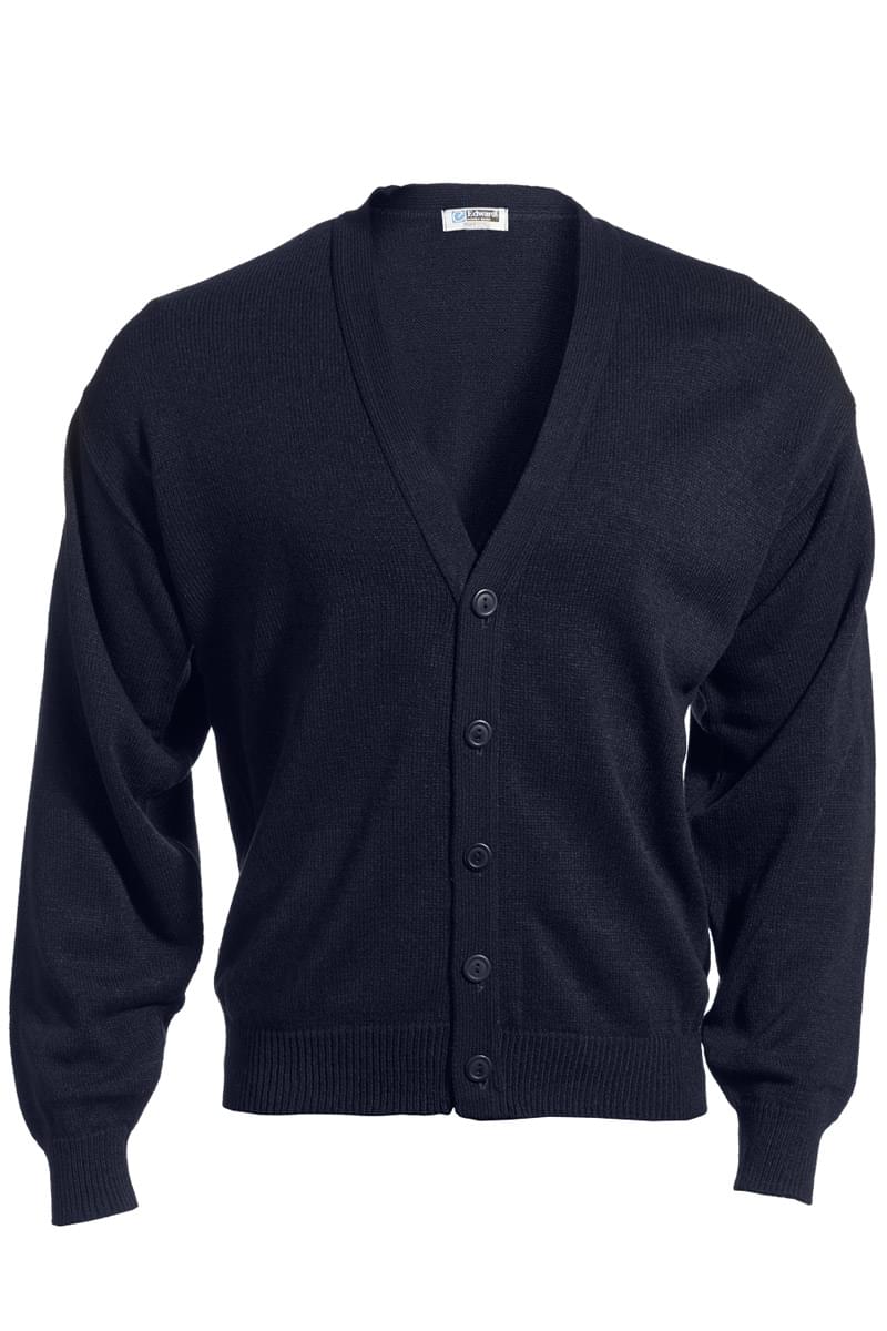 V-Neck Cardigan With Tuff-Pil Plus