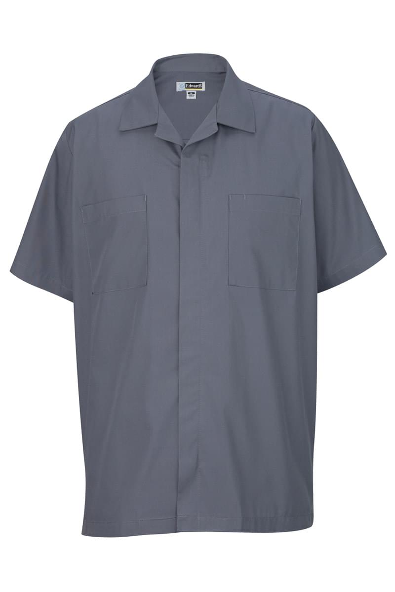 MEN'S ZIP-FRONT SERVICE SHIRT