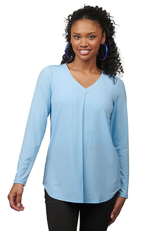 SOFT PLEATED BLOUSE