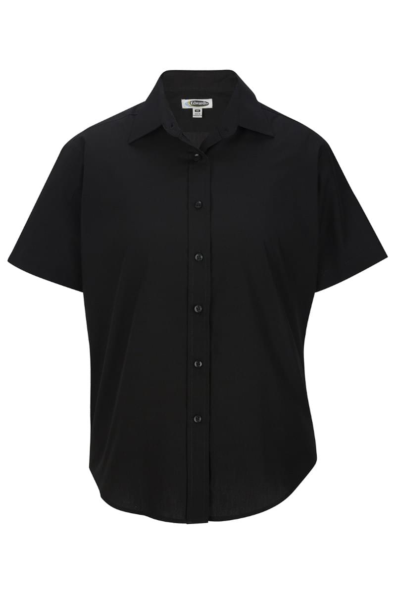 Women's Short Sleeve Value Broadcloth Shirt