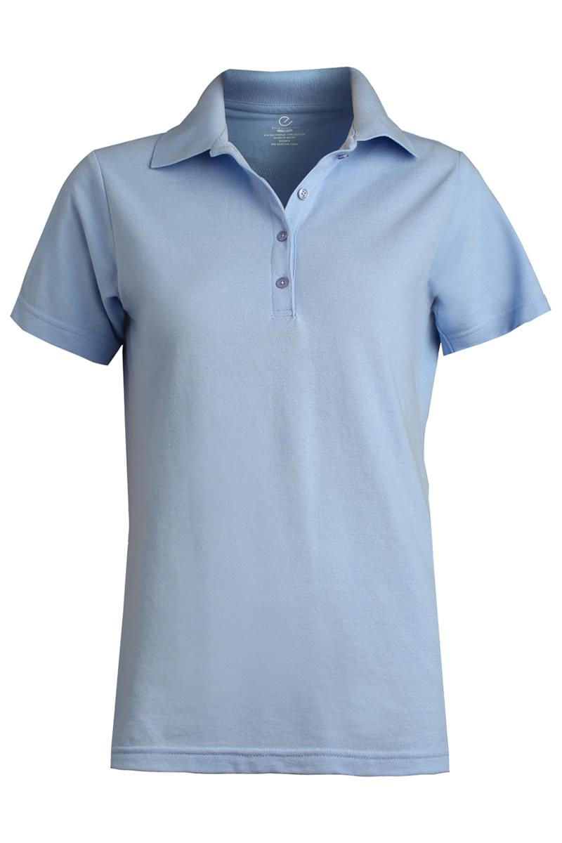 LADIES' BLENDED PIQUE SHORT SLEEVE POLO