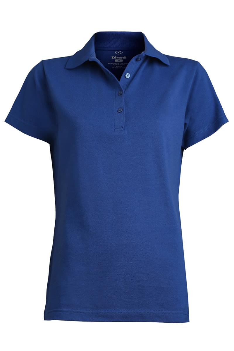 LADIES' BLENDED PIQUE SHORT SLEEVE POLO