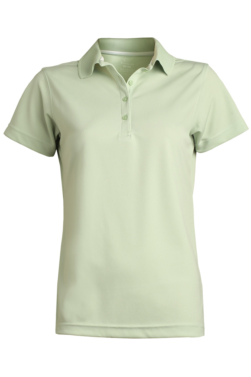 Ladies' Blended Pique Short Sleeve Polo