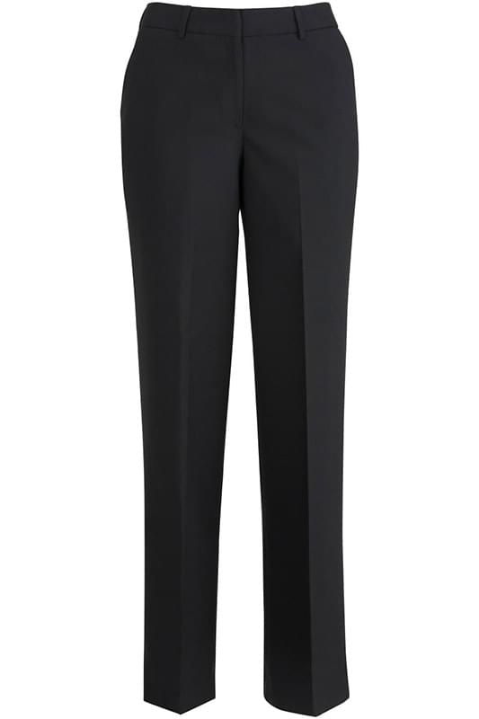 LADIES EASY FIT POLYWOOL FLAT FRONT PANT