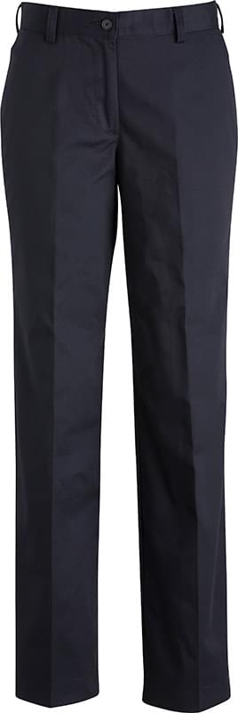 Ladies Ultimate Khaki Flat Front Pant