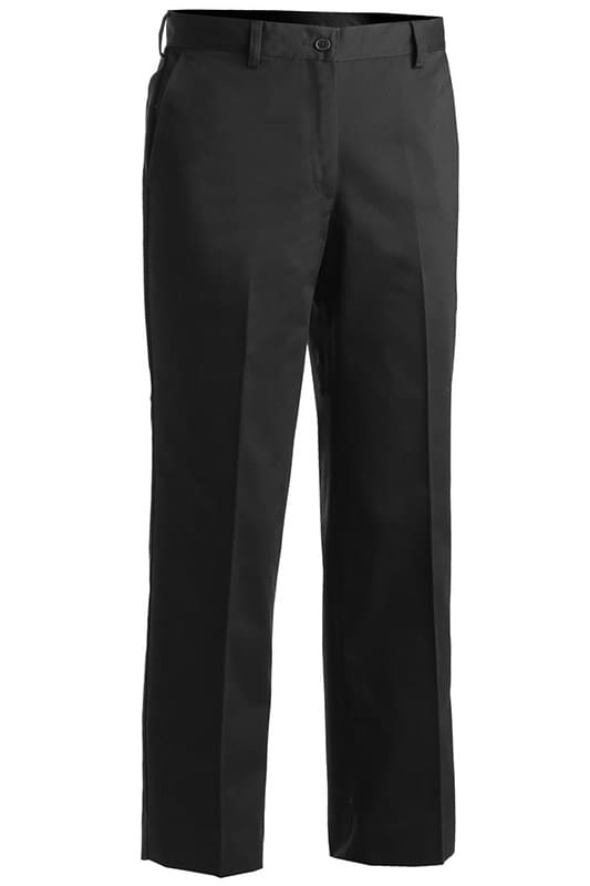 LADIES' EASY FIT CHINO FLAT FRONT PANT