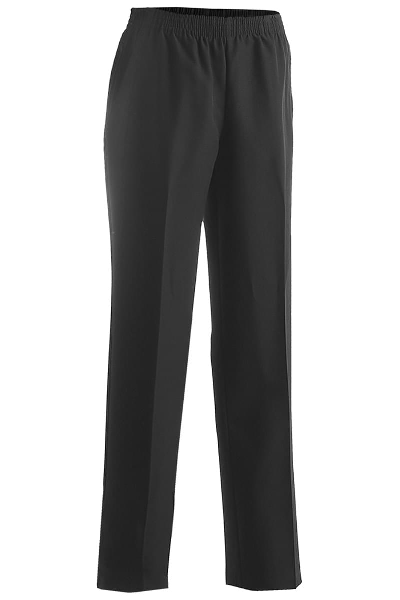 LADIES' POLYESTER PULL-ON PANT
