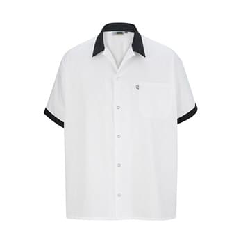 BUTTON FRONT SHIRT WITH TRIM