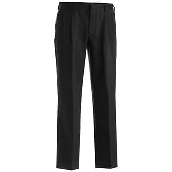 MEN'S POLYESTER PLEATED PANT