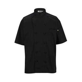12 BUTTON SHORT SLEEVE CHEF COAT WITH MESH