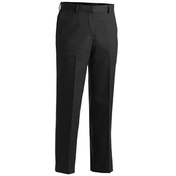 LADIES' BUSINESS CASUAL FLAT FRONT CHINO PANT