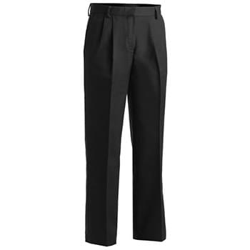 LADIES' BUSINESS CASUAL PLEATED CHINO PANT